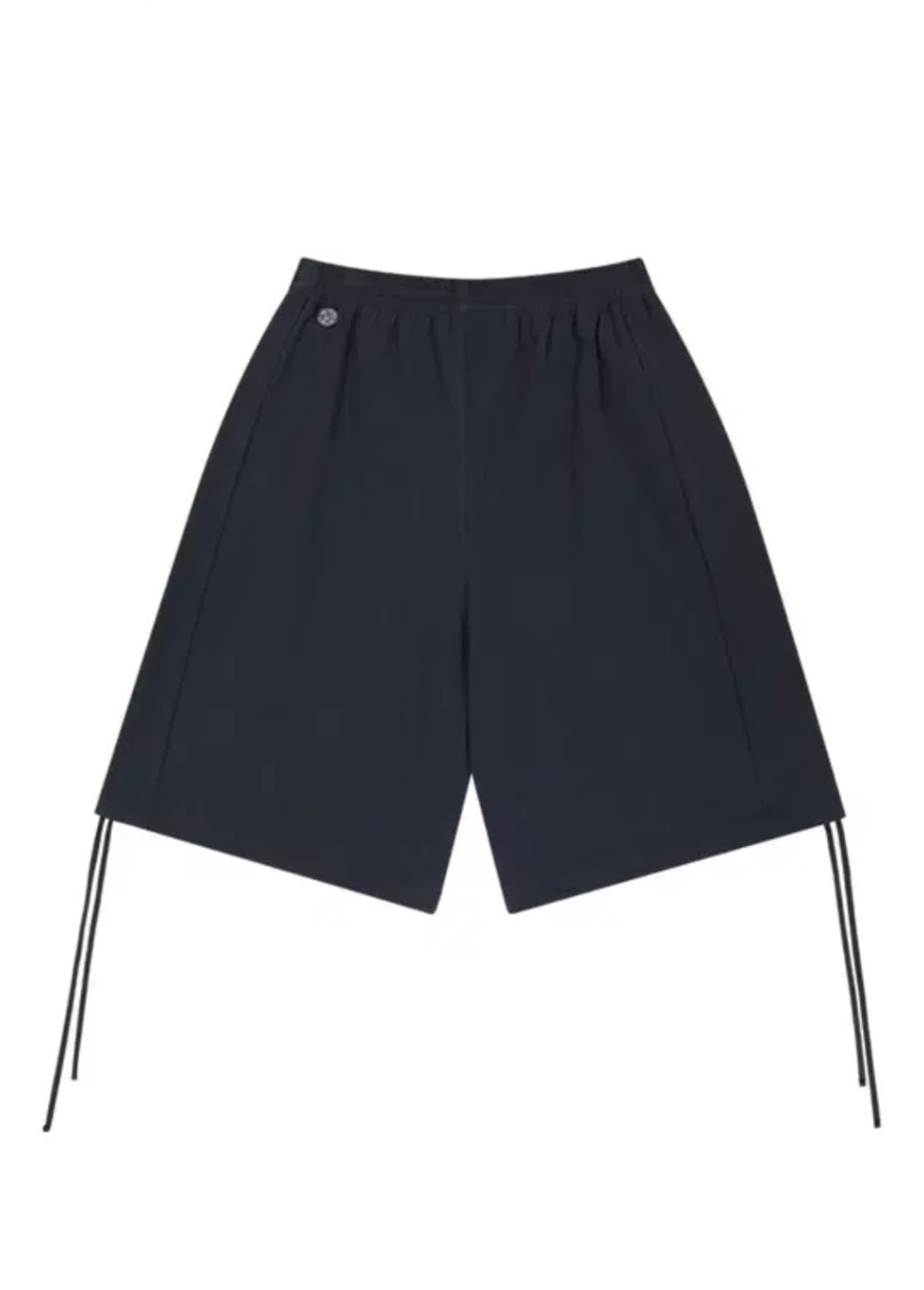 코이세이오 038 라인 코튼 숏츠 네이비 상품이미지1