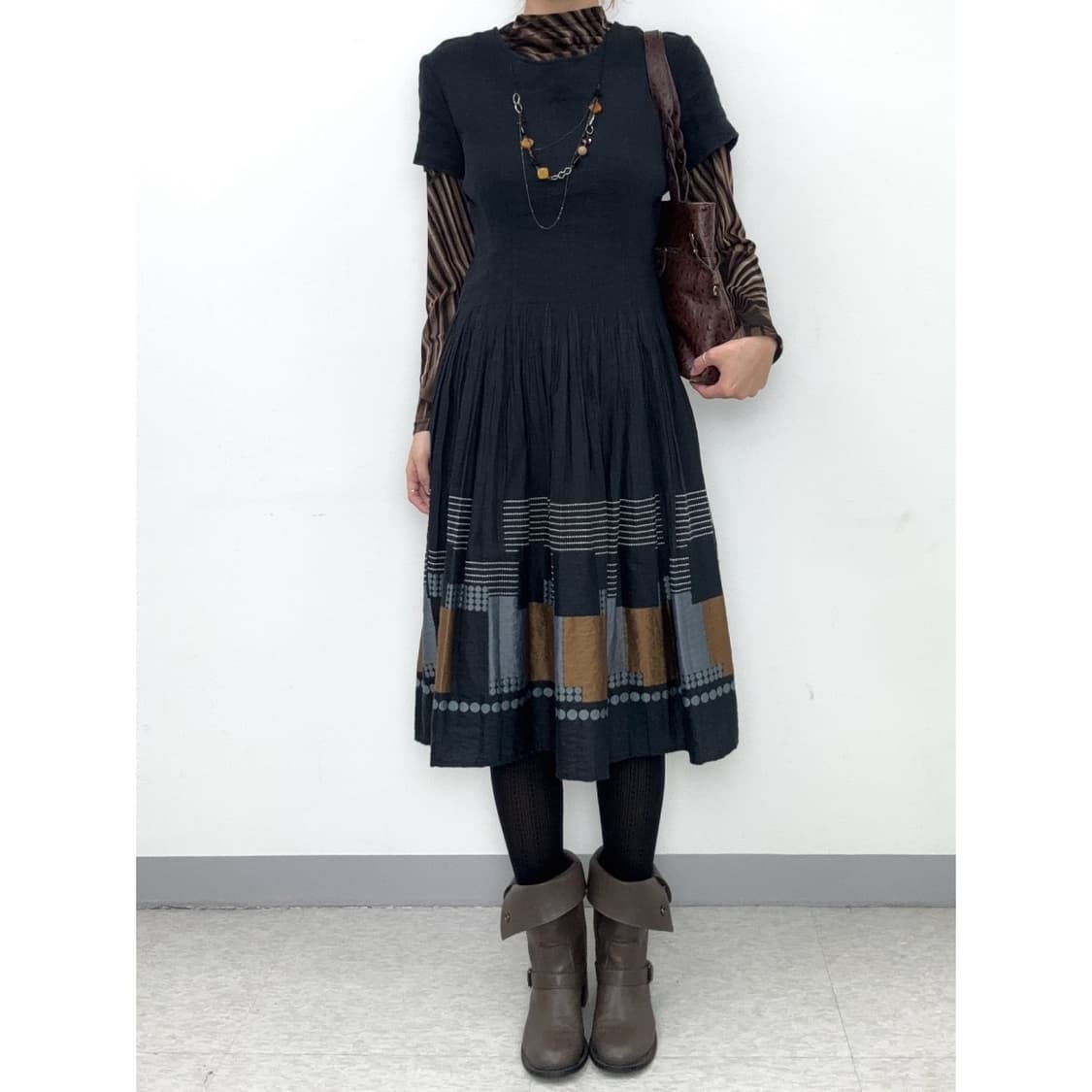 빈티지 에스닉 원피스 상품이미지1