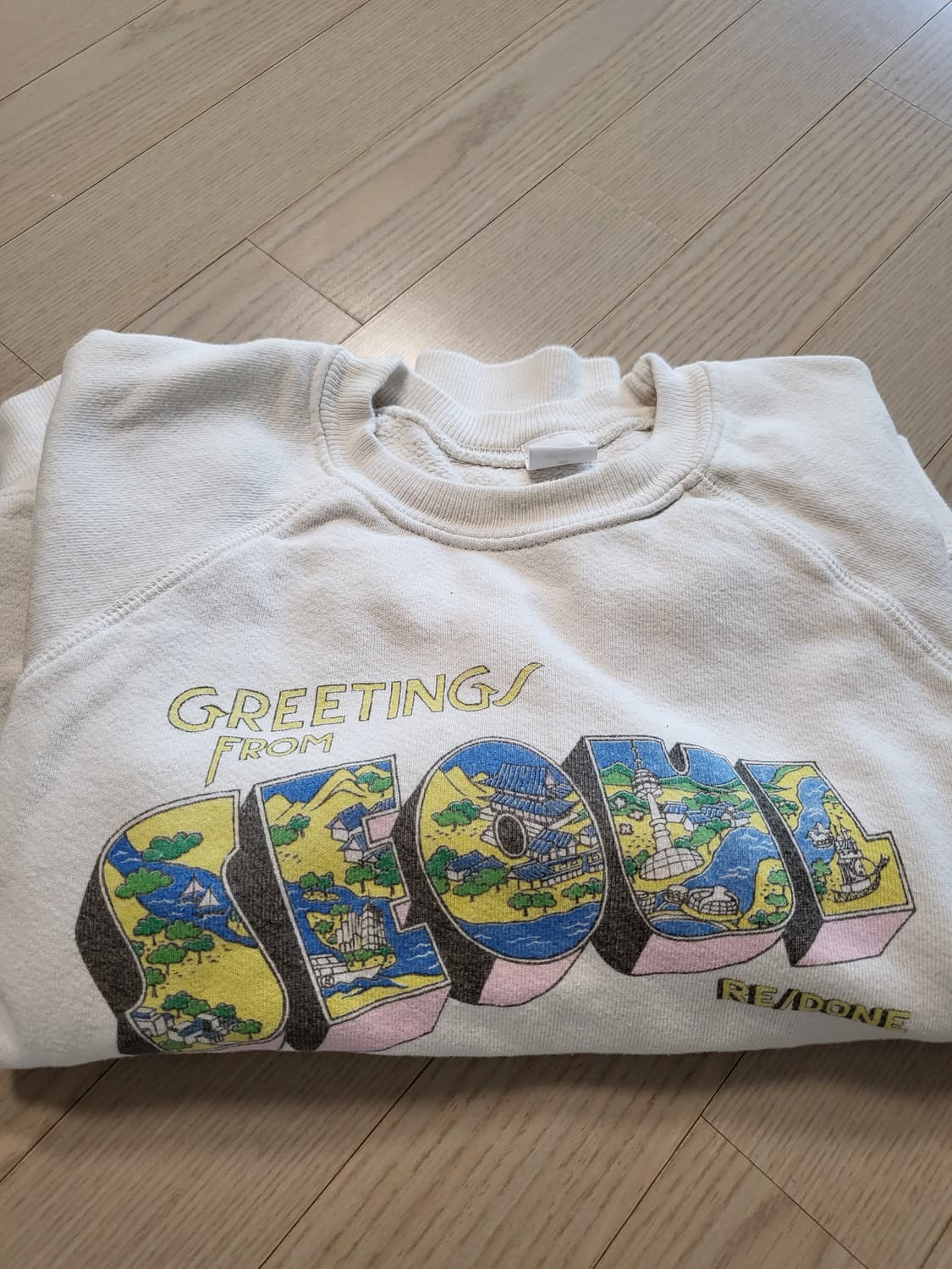 리던 서울 맨투맨티셔츠 xs사이즈 상품이미지1