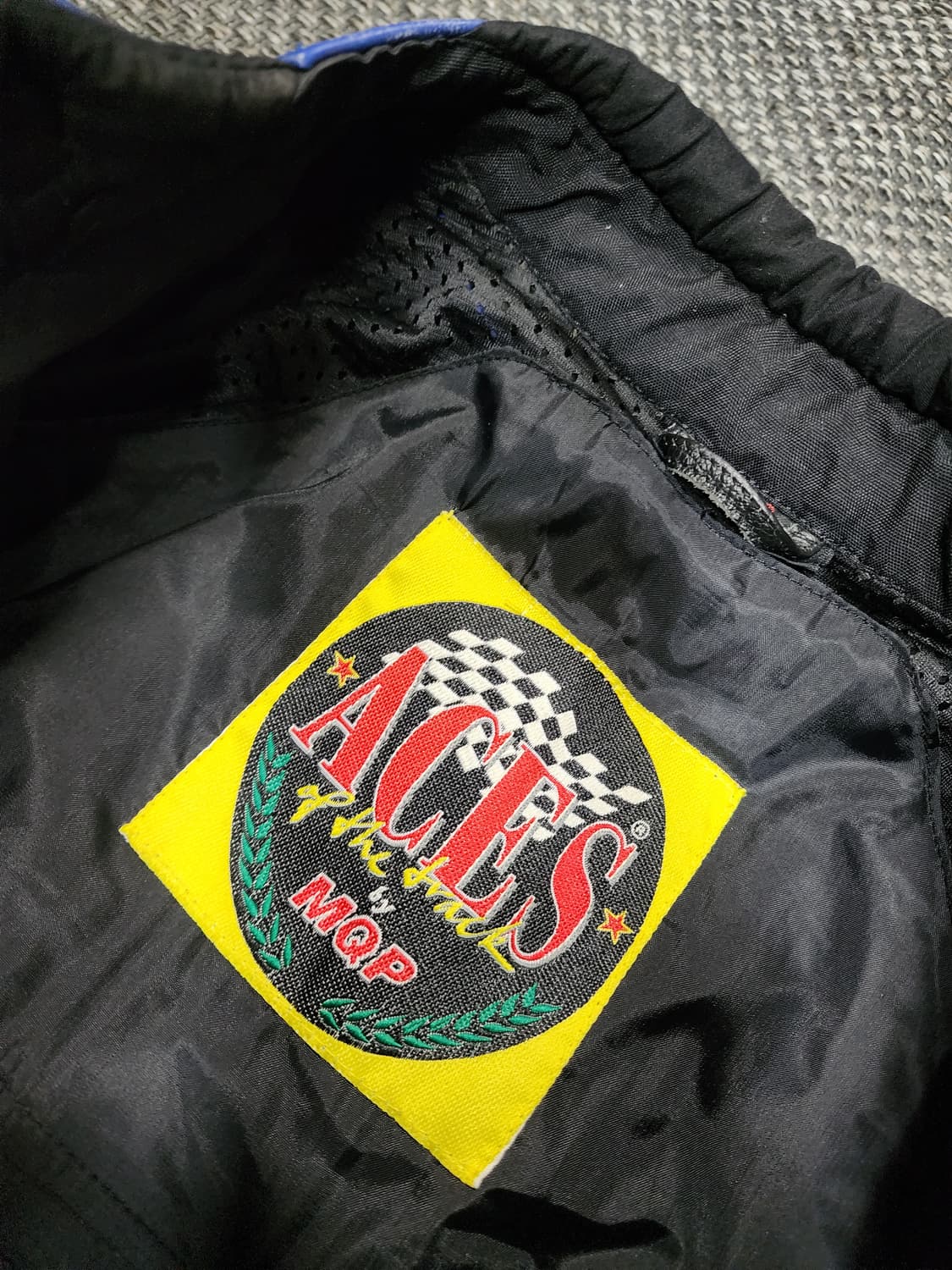 레이싱 레더 바이크 자켓  50사이즈  상품이미지6