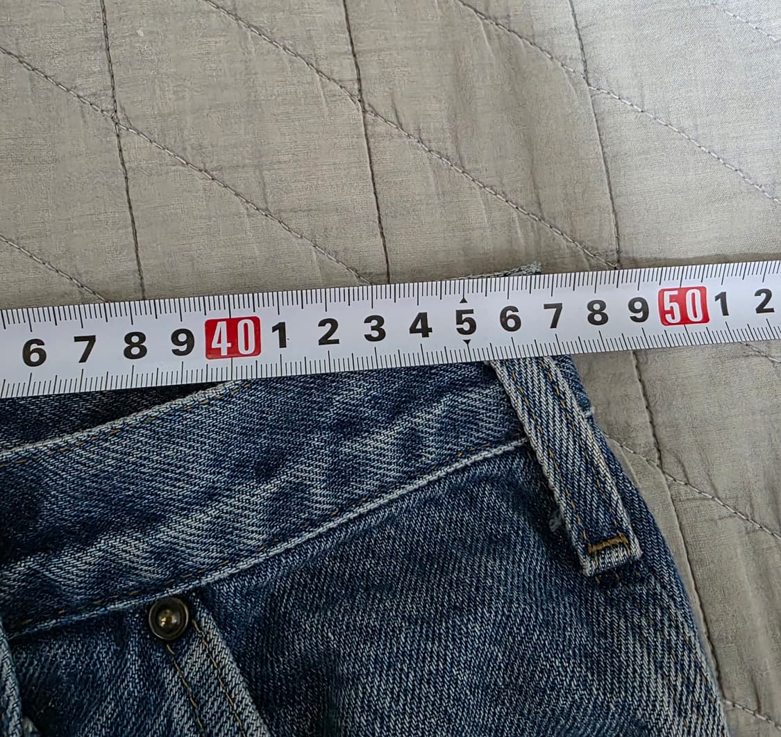 [38X32] 빈티지 칼하트 더블니 B73 DST 데님팬츠 @ B-22 상품이미지7