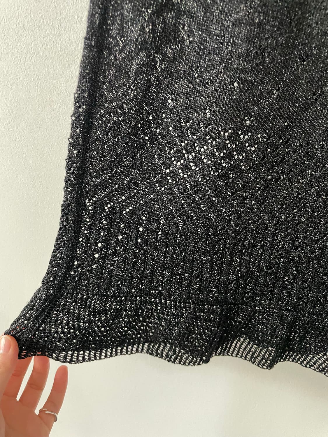 VINTAGE punching knit skirt 상품이미지6