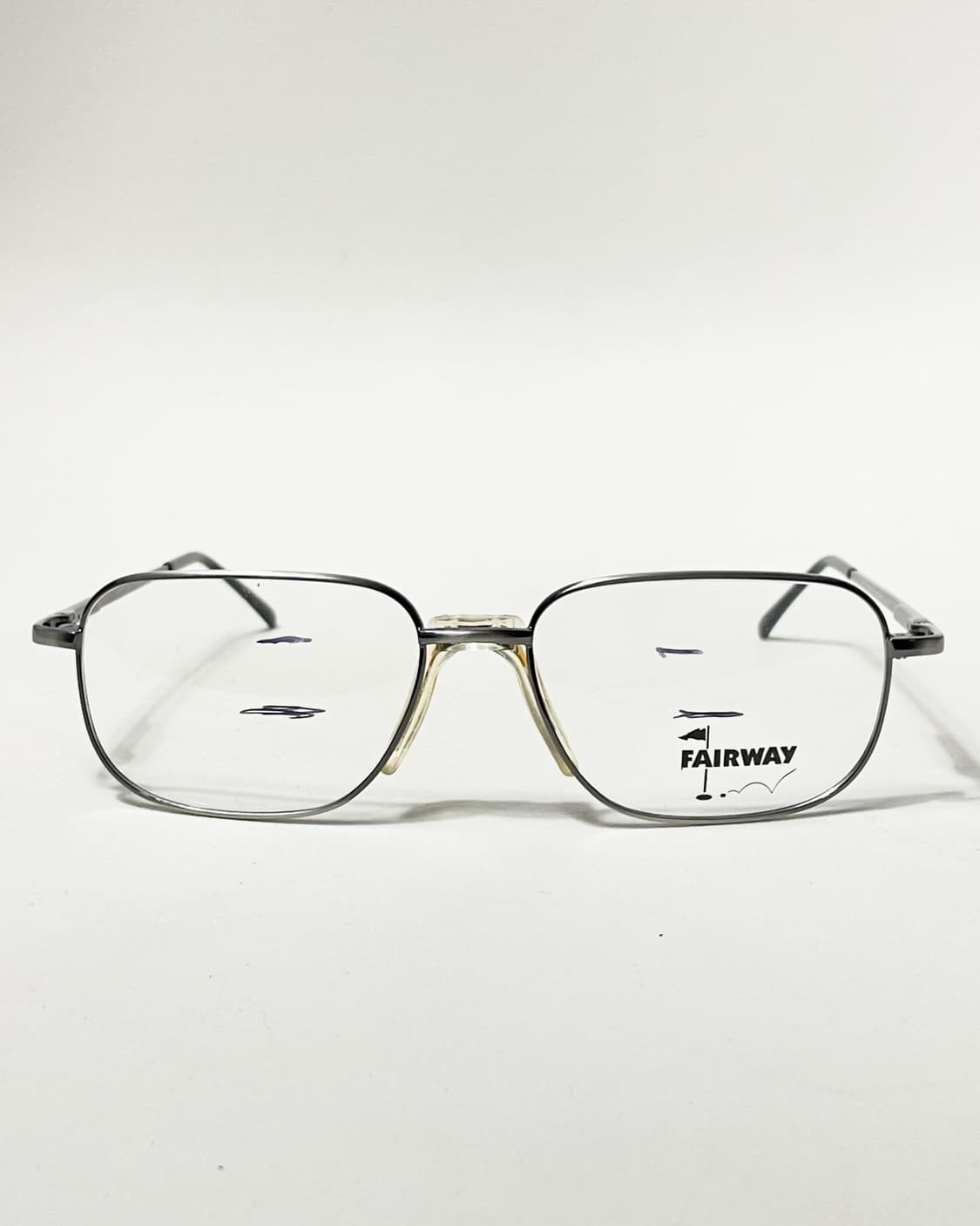 90s FAIRWAY 클래식 스퀘어 빈티지 안경 상품이미지2