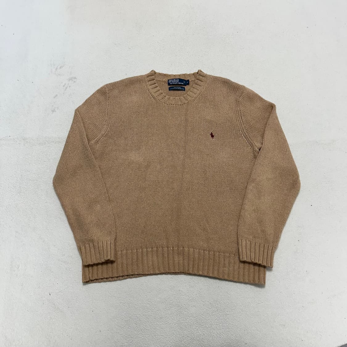 Polo Beige Knit 상품이미지4
