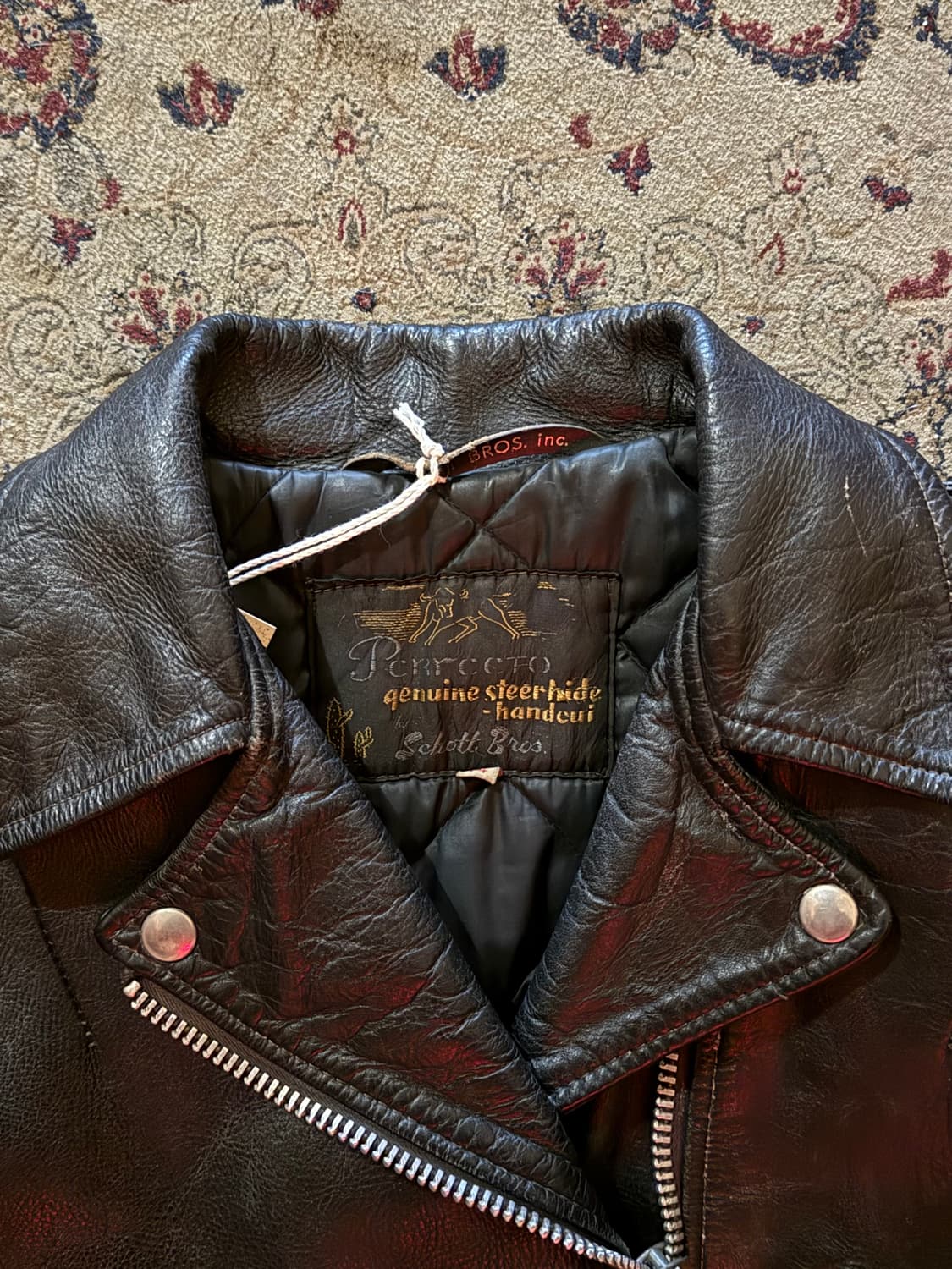 60s SCHOTT 퍼펙토 더블라이더자켓 (36) 상품이미지5