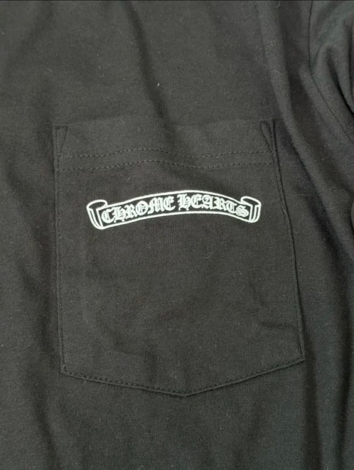 새상품 신형 크롬하츠 스크롤라벨 롱슬리브 L 상품이미지3