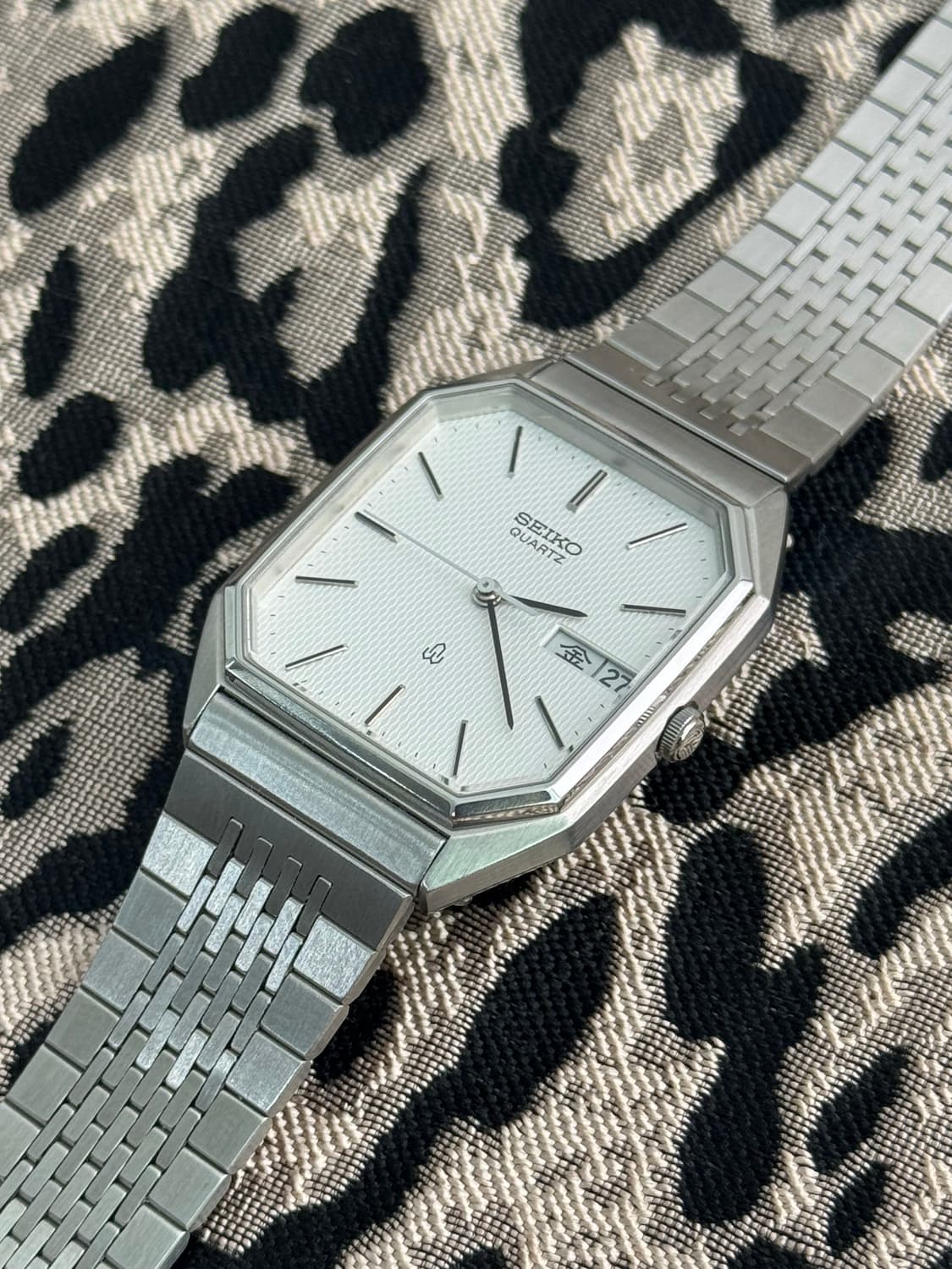 80s 빈티지 세이코 옥타곤 쿼츠 (미품) 희귀 상품이미지2