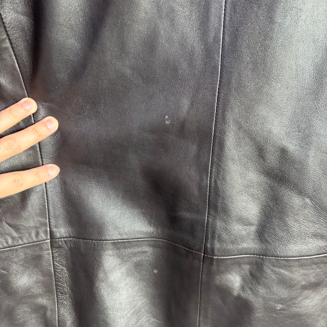 엠포리오 아르마니 레더 블레이져 자켓 상품이미지5