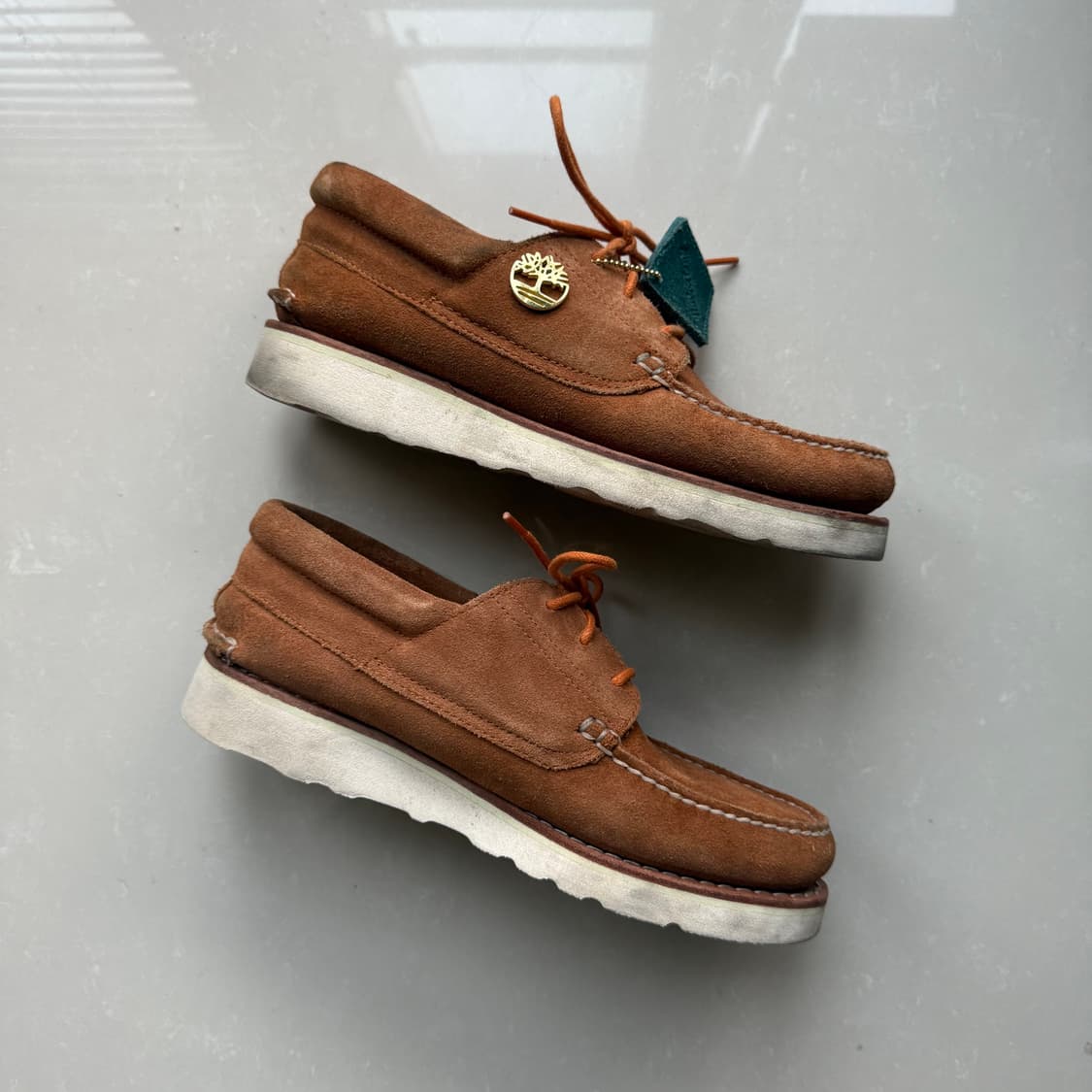 [280] 카시나X팀버랜드 3 아이 웨지 비브람 레이스업 로퍼 슈즈 상품이미지5