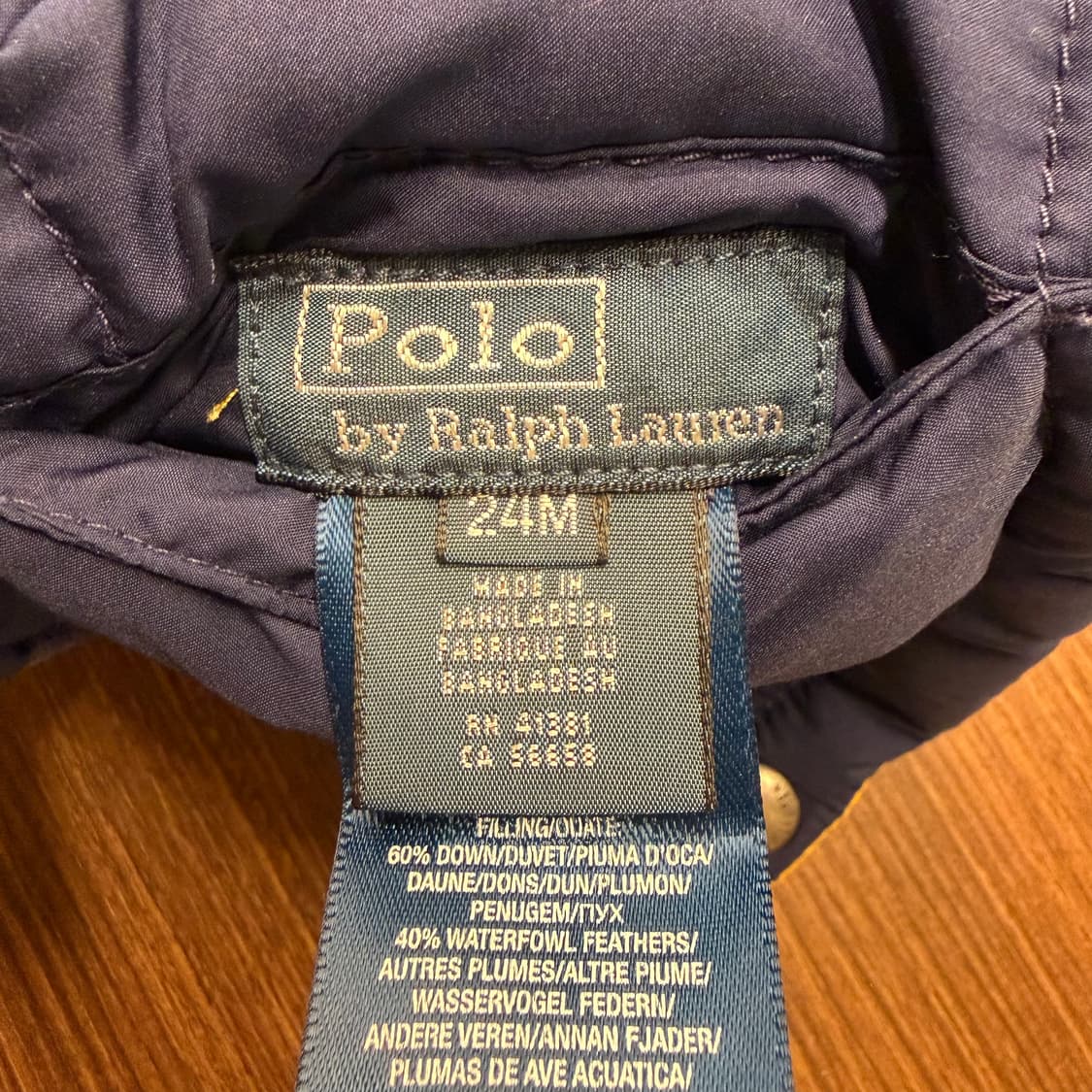 랄프로렌 폴로 양면 패딩조끼 24m 상품이미지3