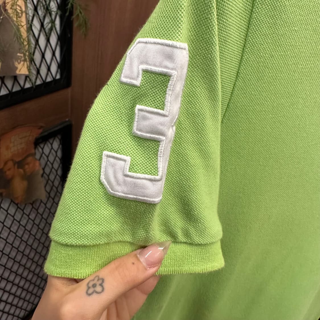 Polo Big Pony Green Polo Shirt 상품이미지5