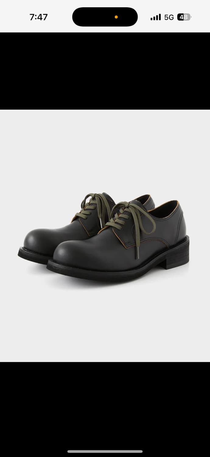 로맨티무브 더 아미 더비 R25M001 (컷오프 블랙) 상품이미지1