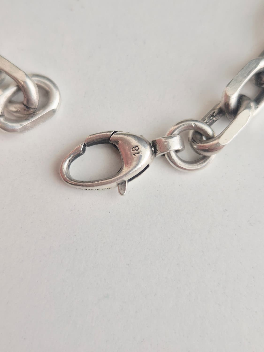 구찌 인터로킹 체인 팔찌 18호 상품이미지6