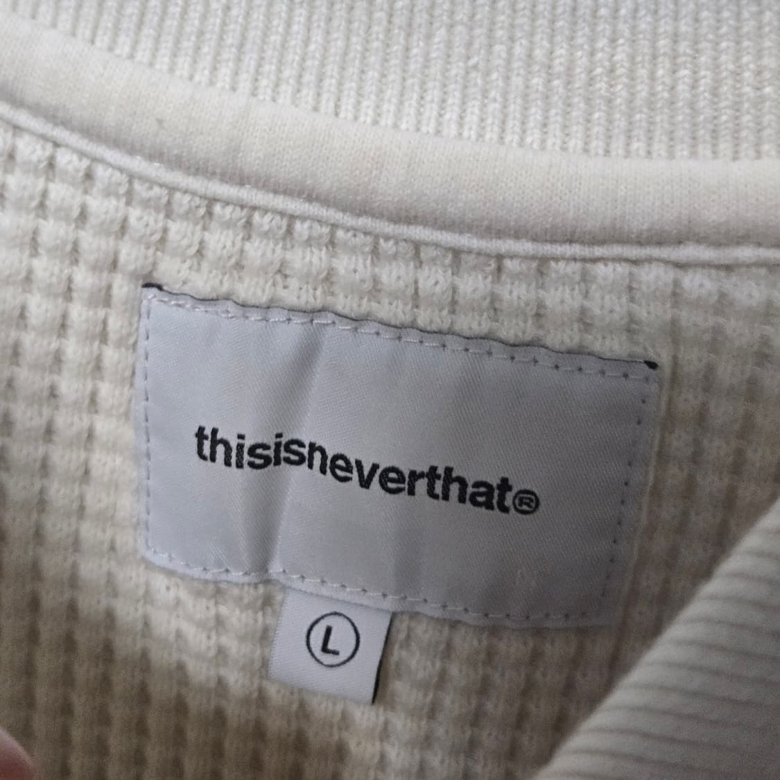 디스이즈네버댓 카라 니트 / 남성 니트/ 여성 니트 상품이미지3