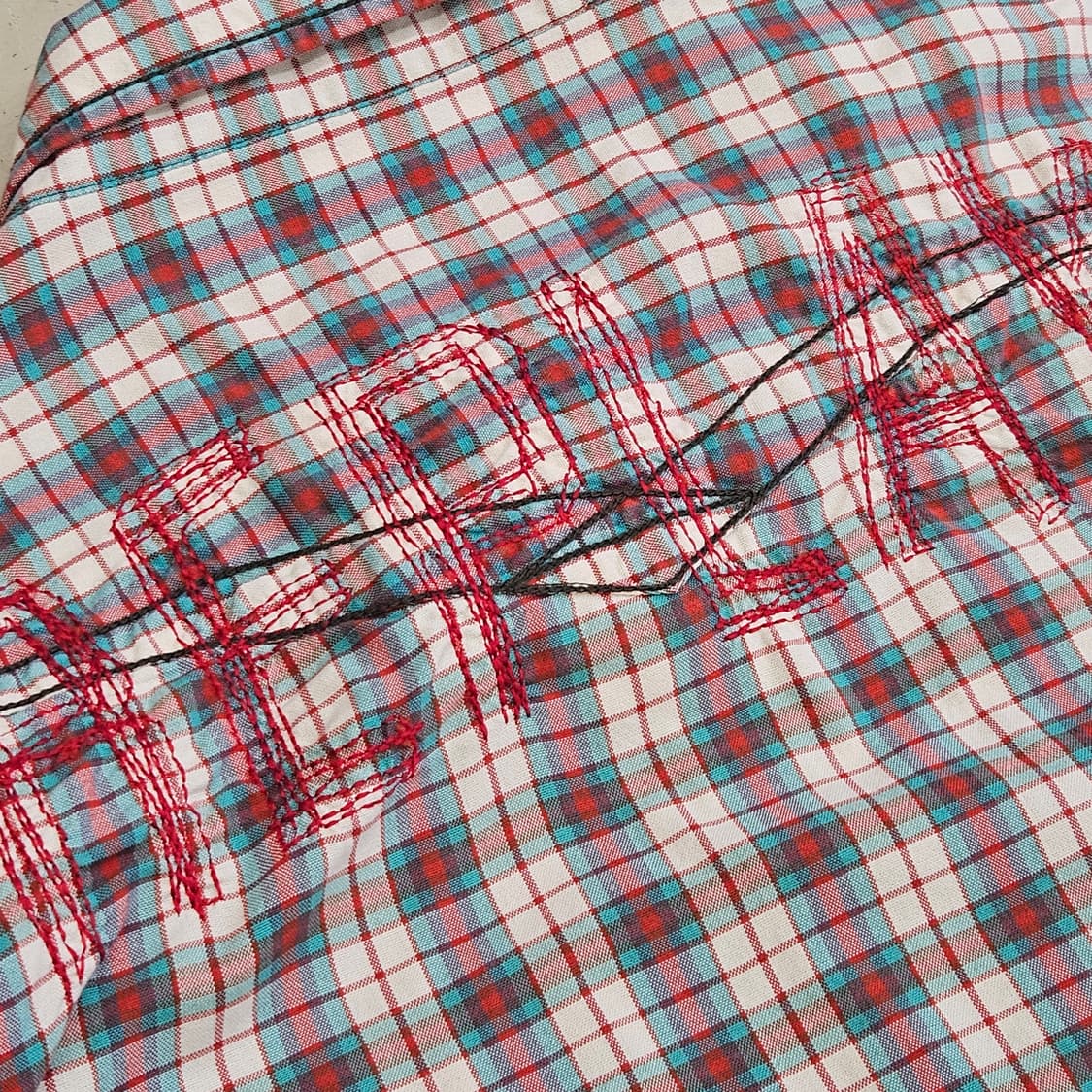 REPLAY 리플레이 웨스턴 셔츠 체크셔츠 L~XL 상품이미지7