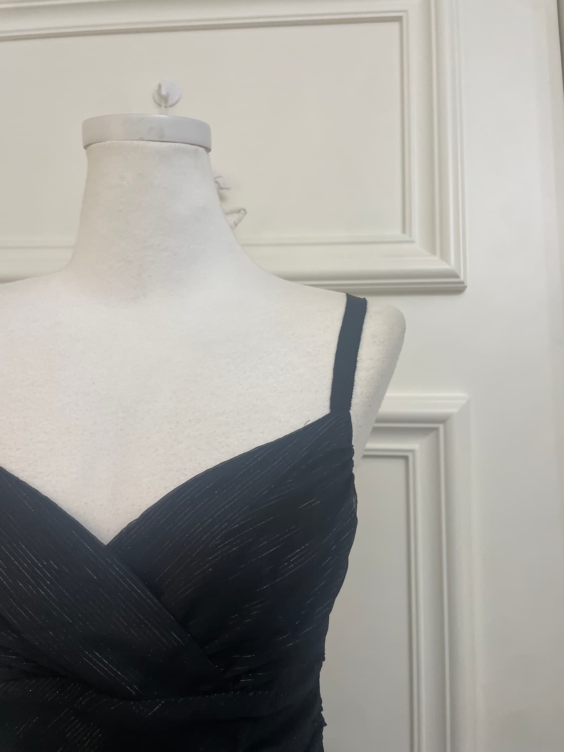 black glitter point draping summer midi 상품이미지6