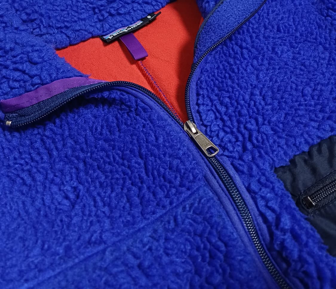 🇺🇸 파타고니아 딥파일 가디건 - 코발트 블루 상품이미지4