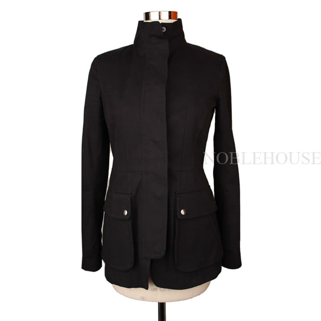 띠어리 블랙 슬림 집업 자켓 2 상품이미지1