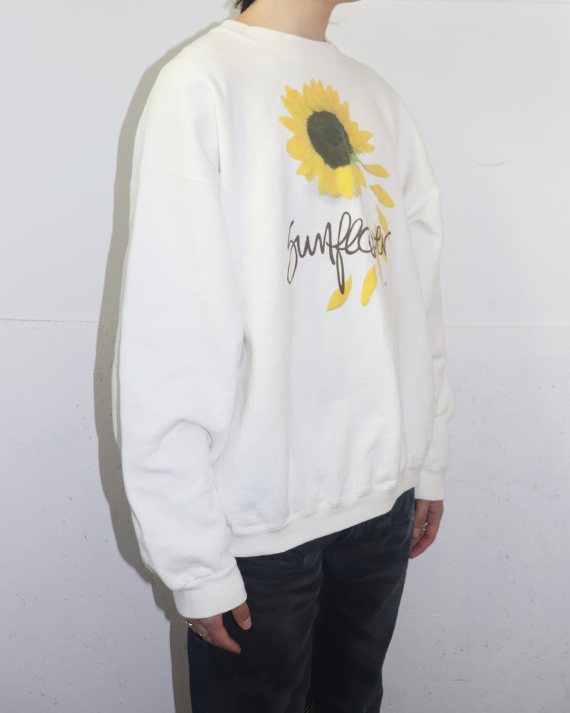 메이즈 90s 선플라워 프린트 스웻셔츠 상품이미지2