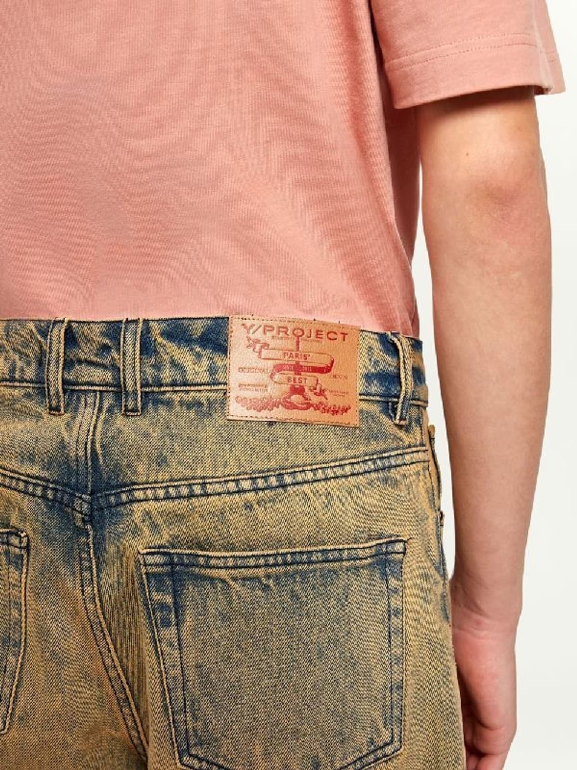 Y/project 와이프로젝트 핀치드 데님 상품이미지4