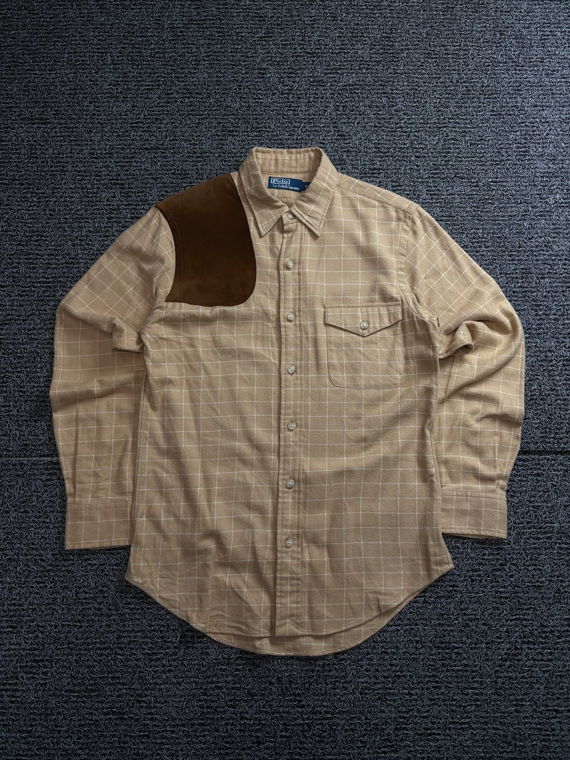 폴로 랄프로렌 아메카지 숄더 패치 패턴 워크 셔츠 1560 상품이미지2