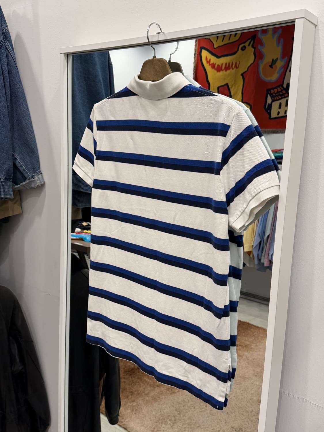 00s Polo RL 폴로 랄프로렌 스트라이프 pk 반팔 티셔츠 상품이미지6