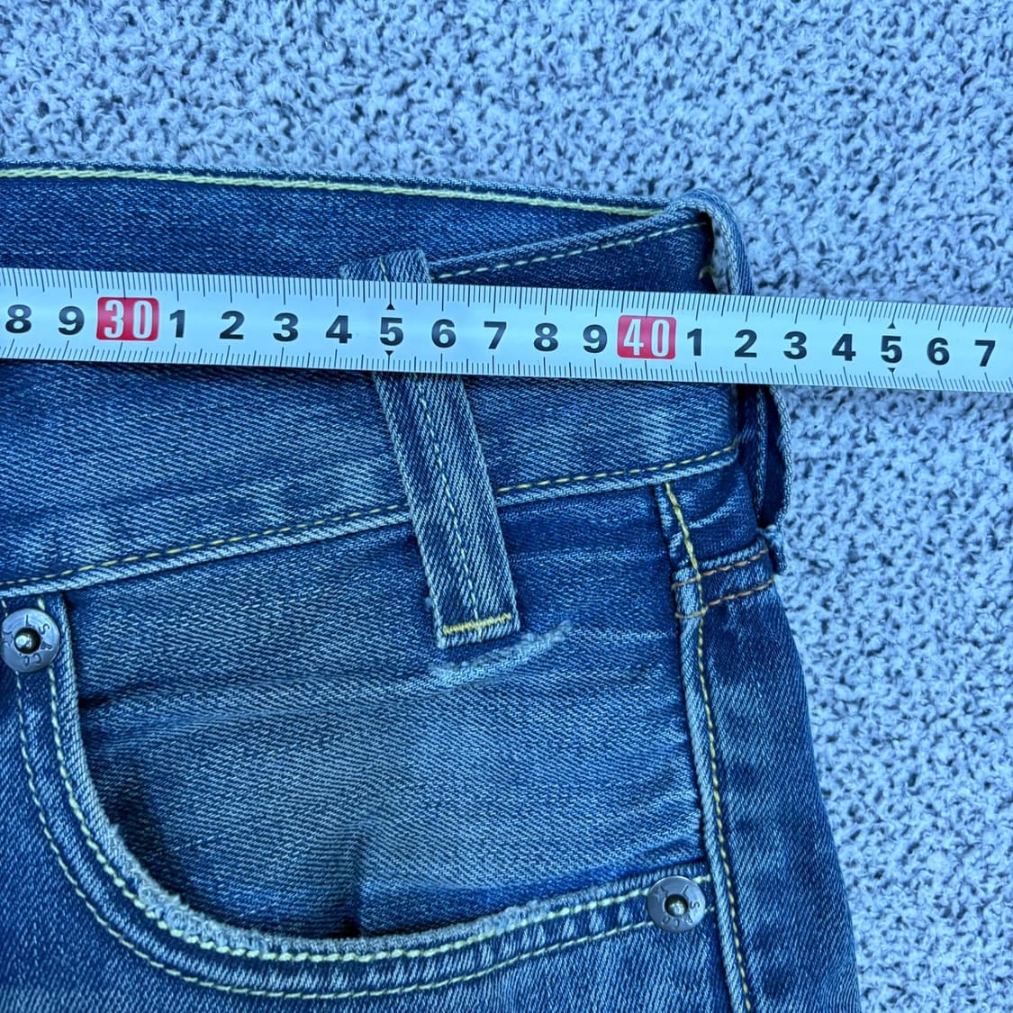 W32 L34 리바이스 504 데님 청바지 0602J2 상품이미지7