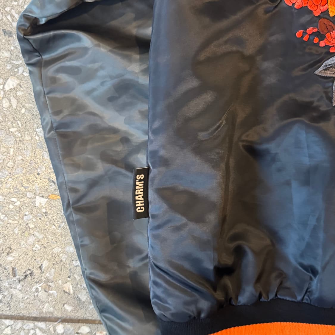 참스 꽃 자수 스카잔 상품이미지5