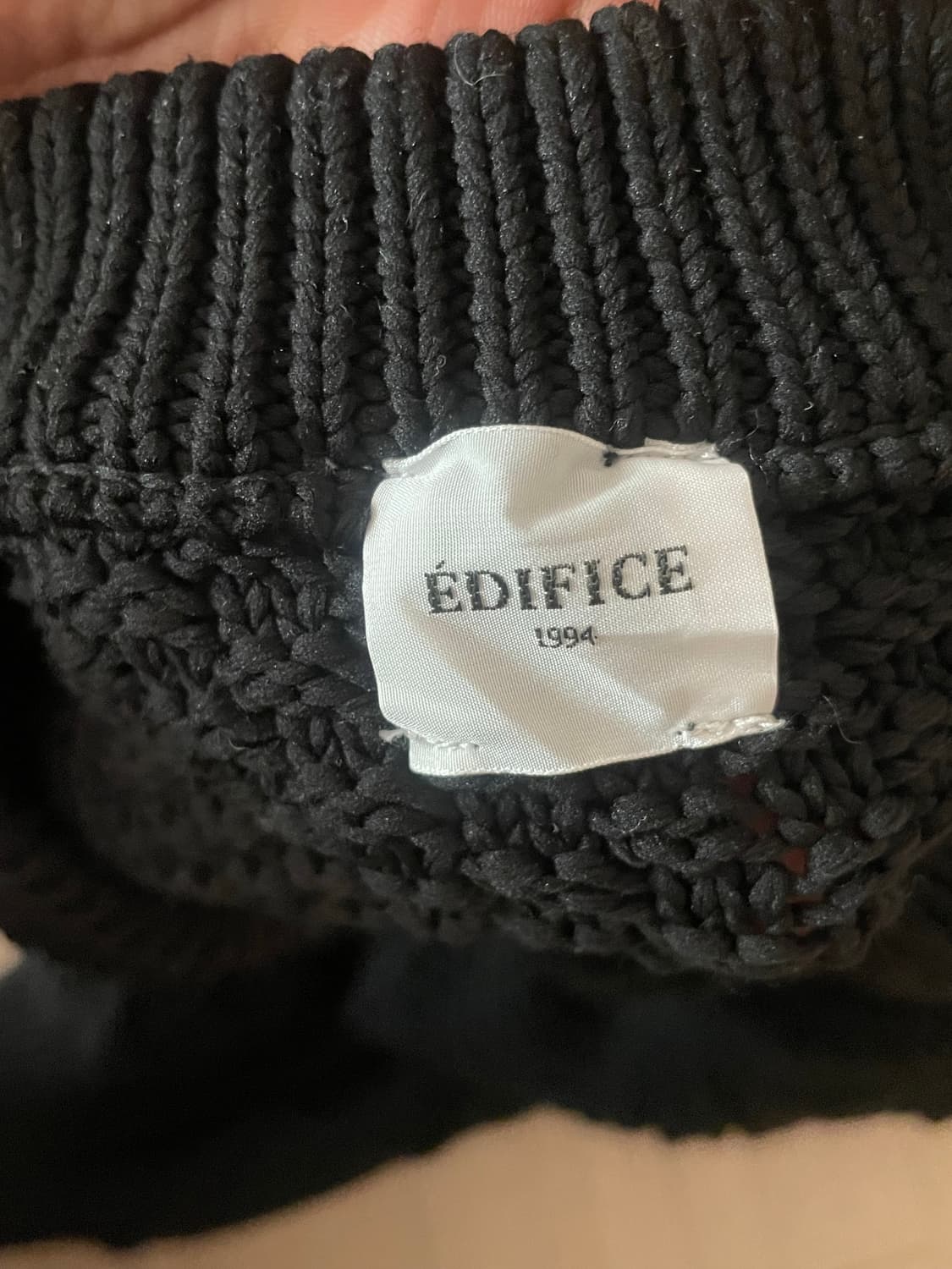 에디피스꽈배기 니트 상품이미지5