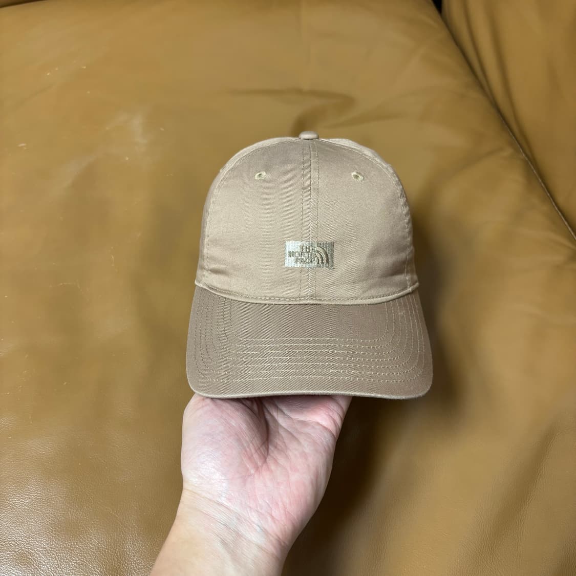 나나미카 노스페이스 퍼플라벨 볼캡 모자 워시드 탄 상품이미지2