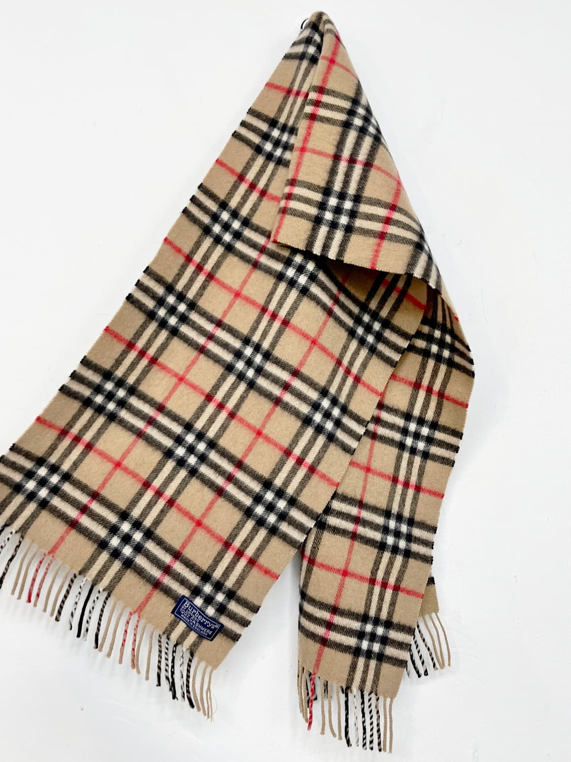 버버리 캐시미어100 머플러 상품이미지4