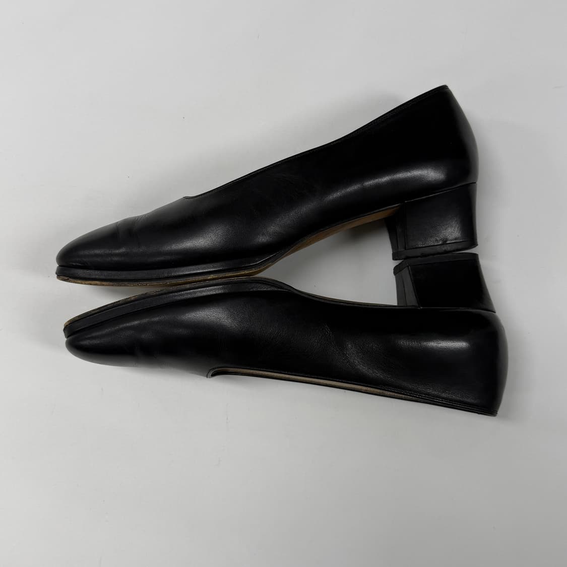 90s Margaret Howell mid heel pumps 상품이미지7