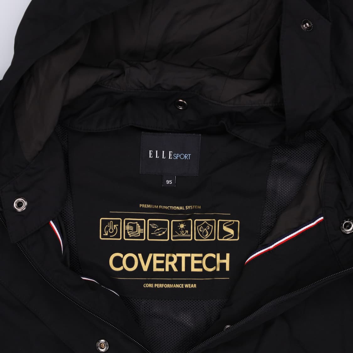 [95] 엘르 스포츠 기능성 후드 바람막이 자켓 1222J 상품이미지4