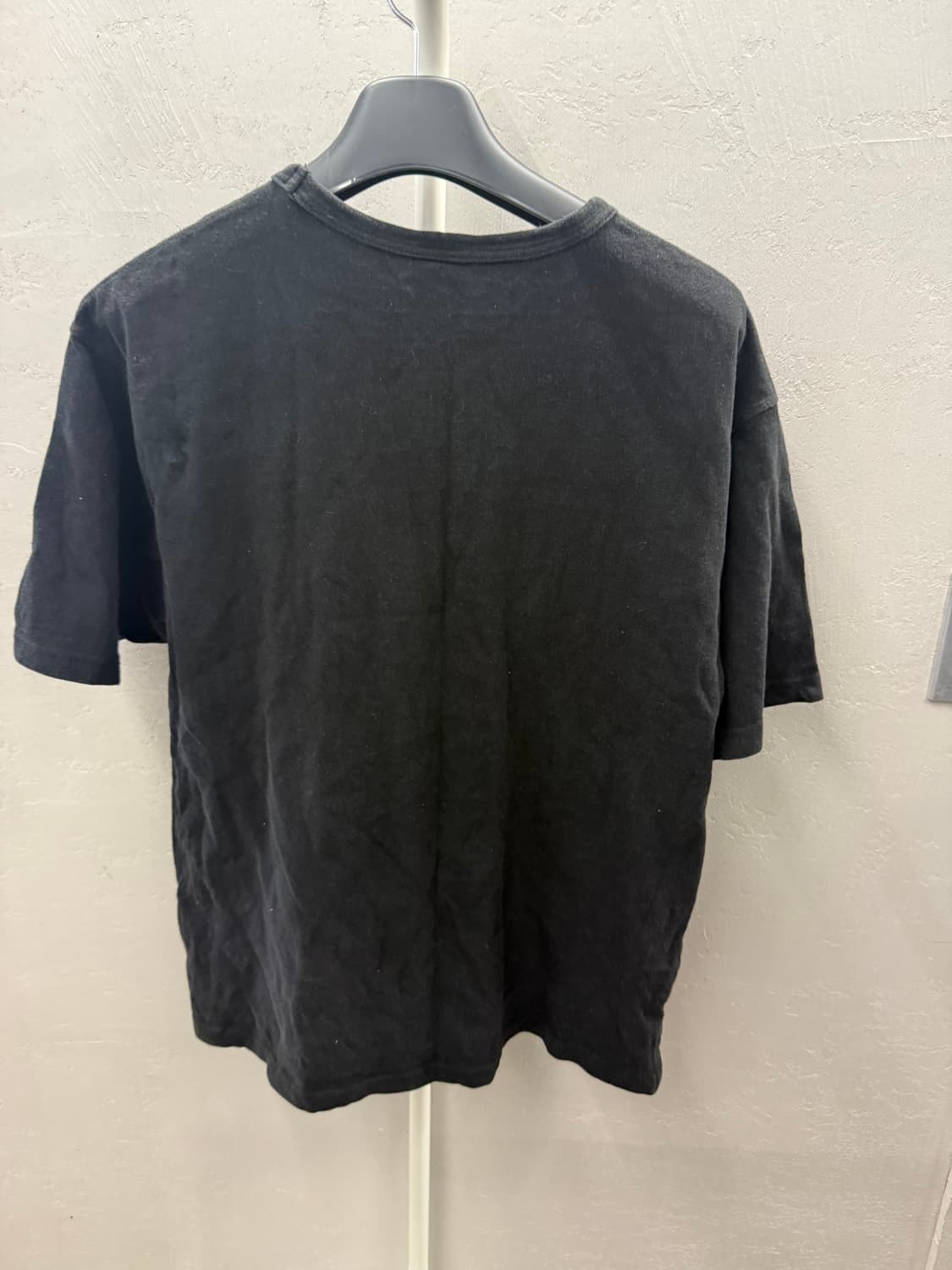 프리즘웍스 패치워크 로고 반팔 블랙 상품이미지6