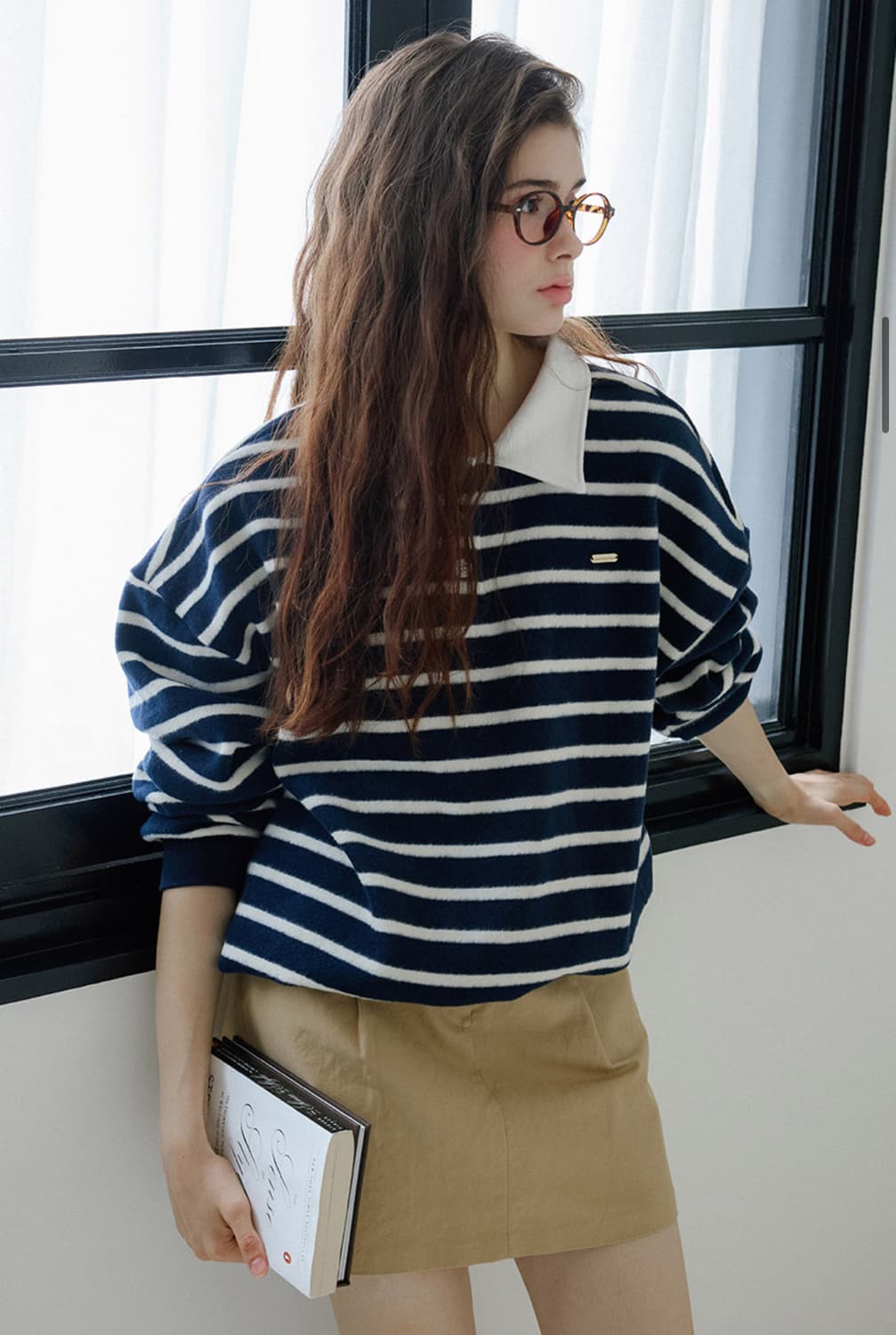레터프룸문 Saint Rugby Stripe Sweater 상품이미지1