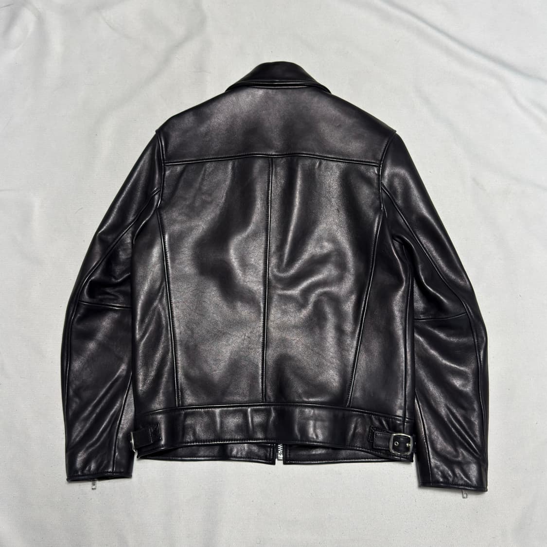 M 비바스튜디오 싱글 라이더 레더 자켓 상품이미지3