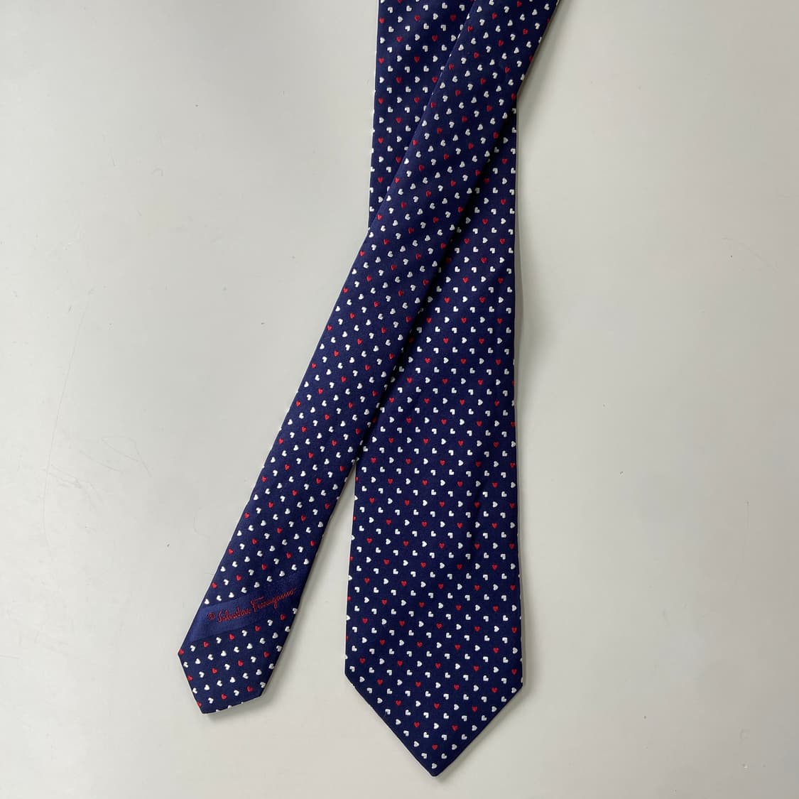 페레가모(Ferragamo) 명품 정품 넥타이 8.2cm 상품이미지1