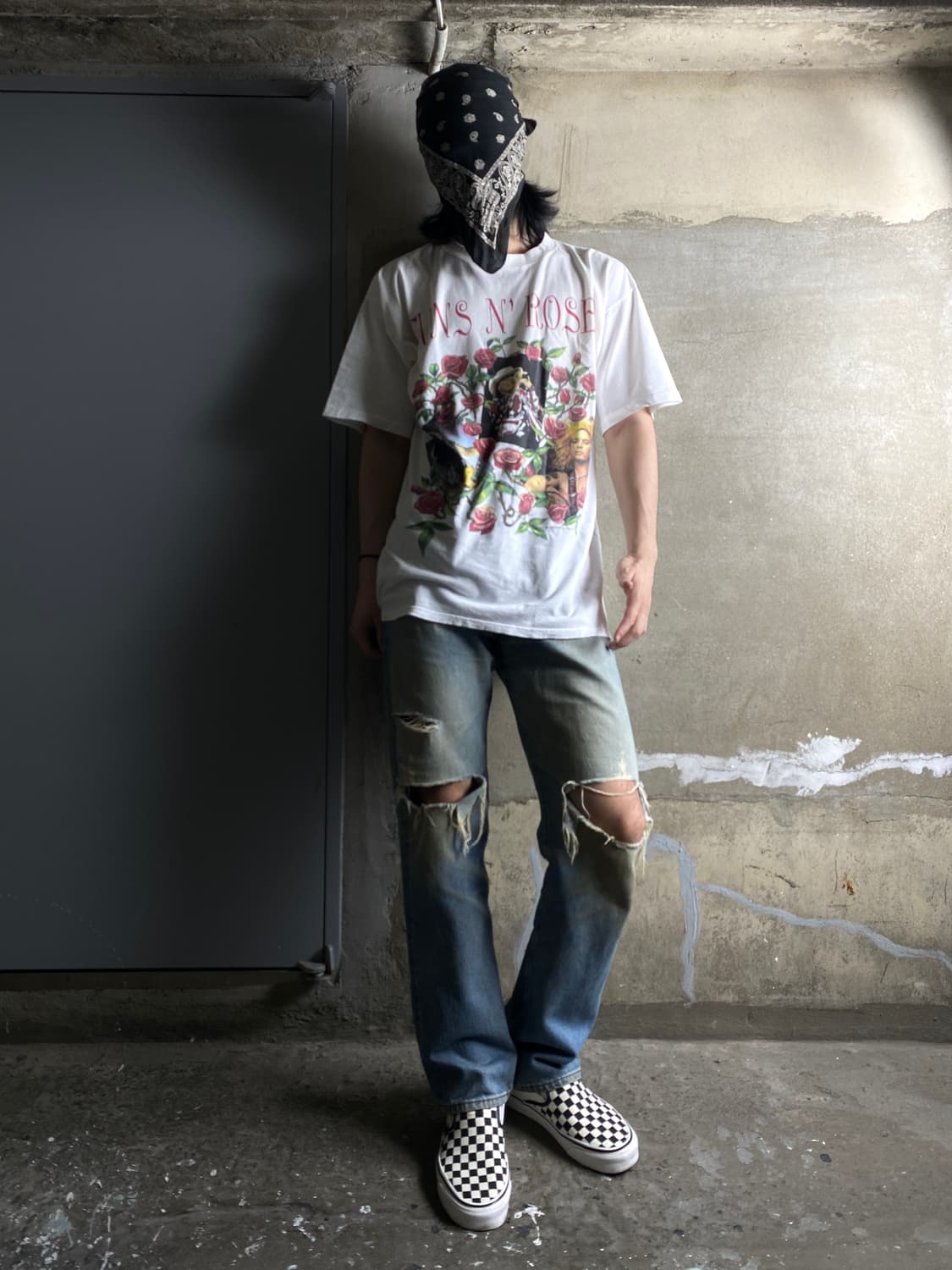 [XL]90s 빈티지 건스앤로지스 티셔츠 Brockum 상품이미지8