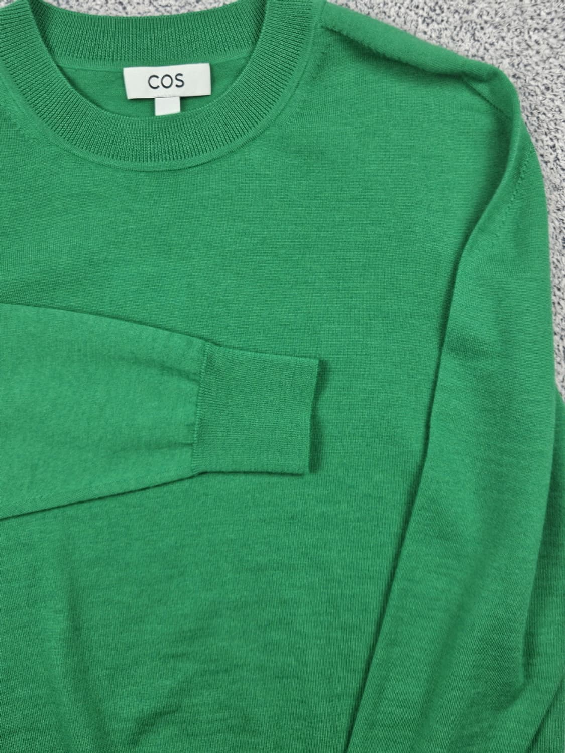COS 그린 코튼 스웨터 니트 맨투맨 ( XS ) / 10271 상품이미지6