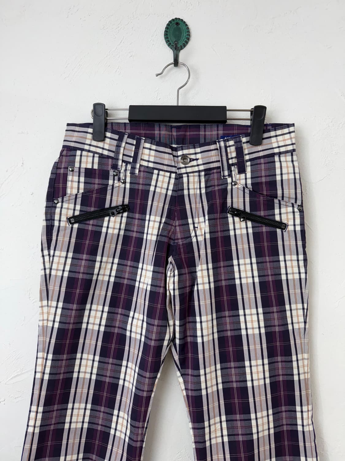 semanticdesign 타탄 체크 집업 팬츠 (NEW) 상품이미지2