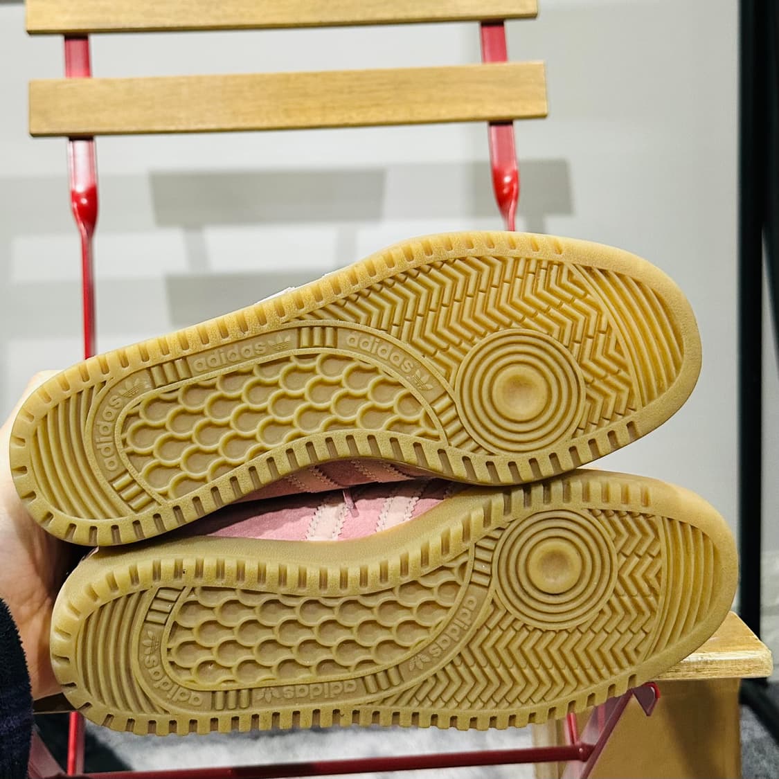 235) 아디다스 운동화 여성 여자 신발 버뮤다 글로우 핑크 상품이미지6