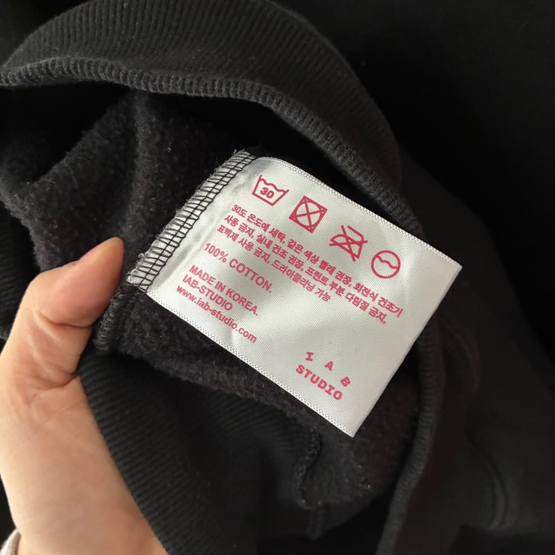 아이앱 스튜디오 후드 티 상품이미지6