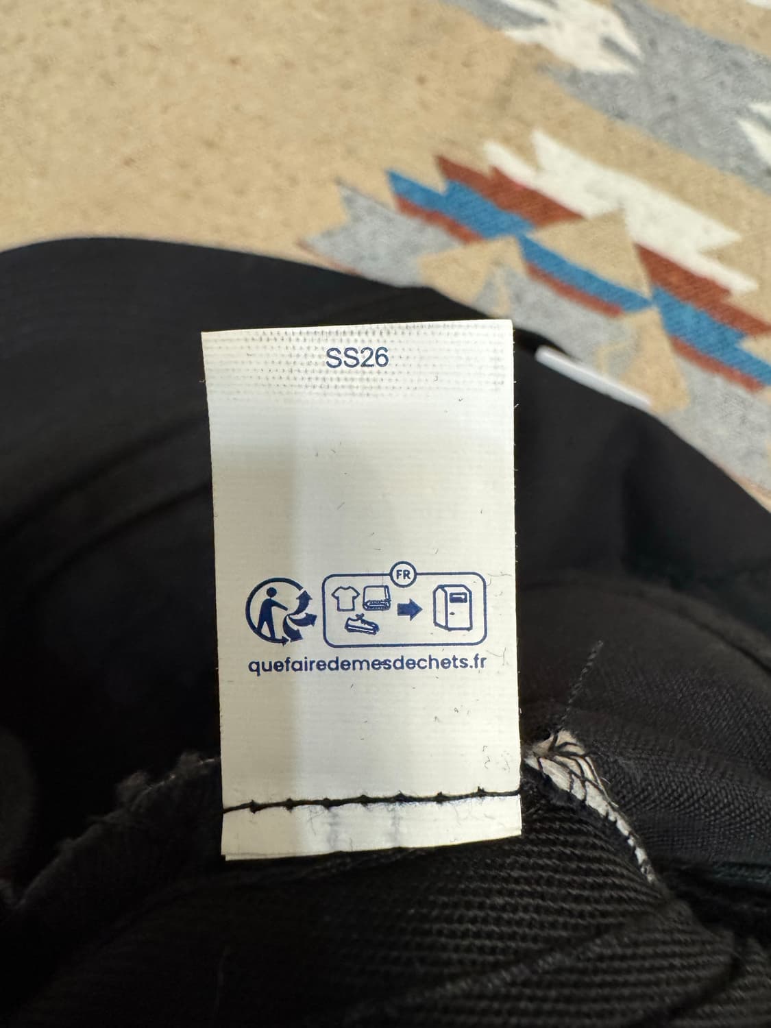 [OS] 슈프림 워시드 치노 트윌 캠프캡 블랙 -26ss 상품이미지7