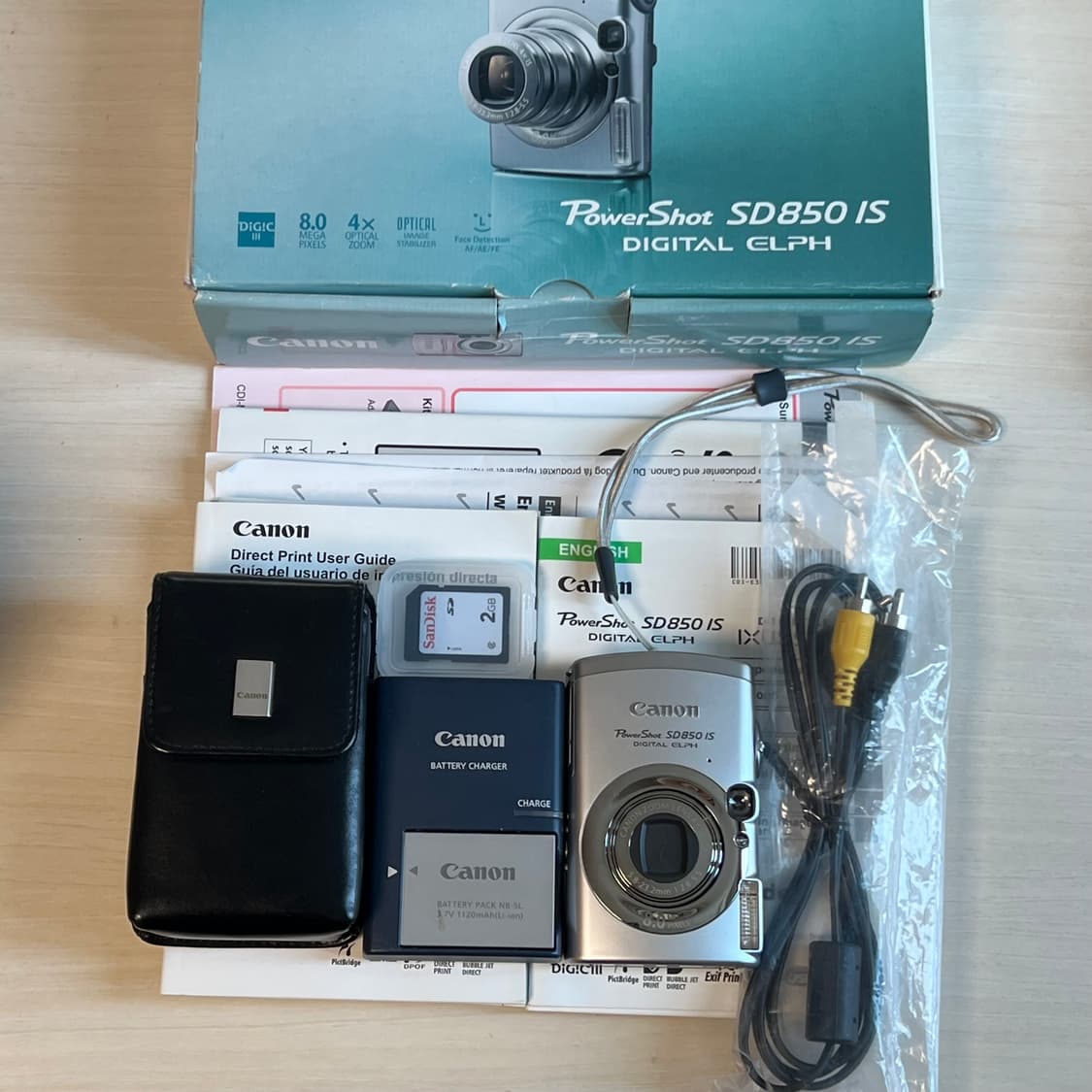 *풀박스/미품*canon 익시 810/익서스950 빈티지 디카 상품이미지6