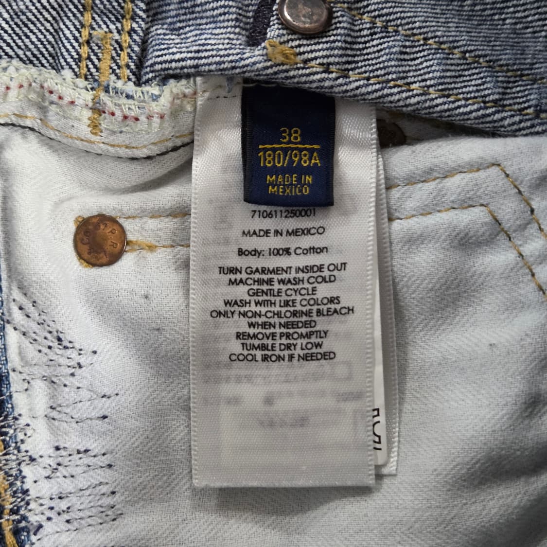 폴로랄프로렌 데님 반바지 38 상품이미지7