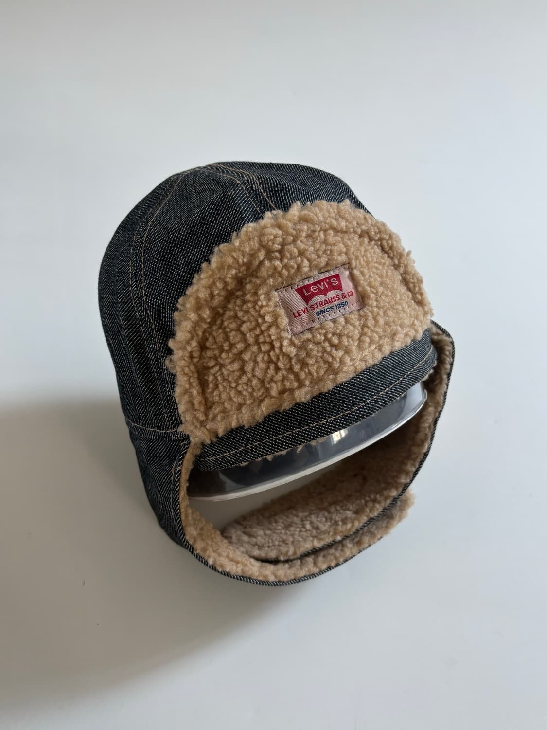 Levi's 리바이스 데님 쉐르파 트래퍼 햇 상품이미지2