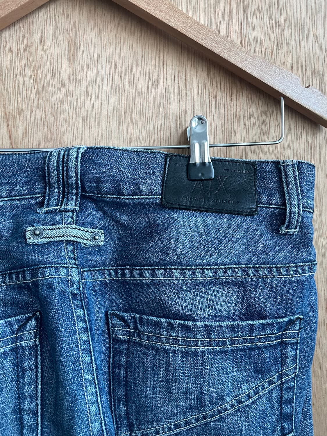 아르마니 익스체인지 워시드 데님 팬츠 상품이미지6