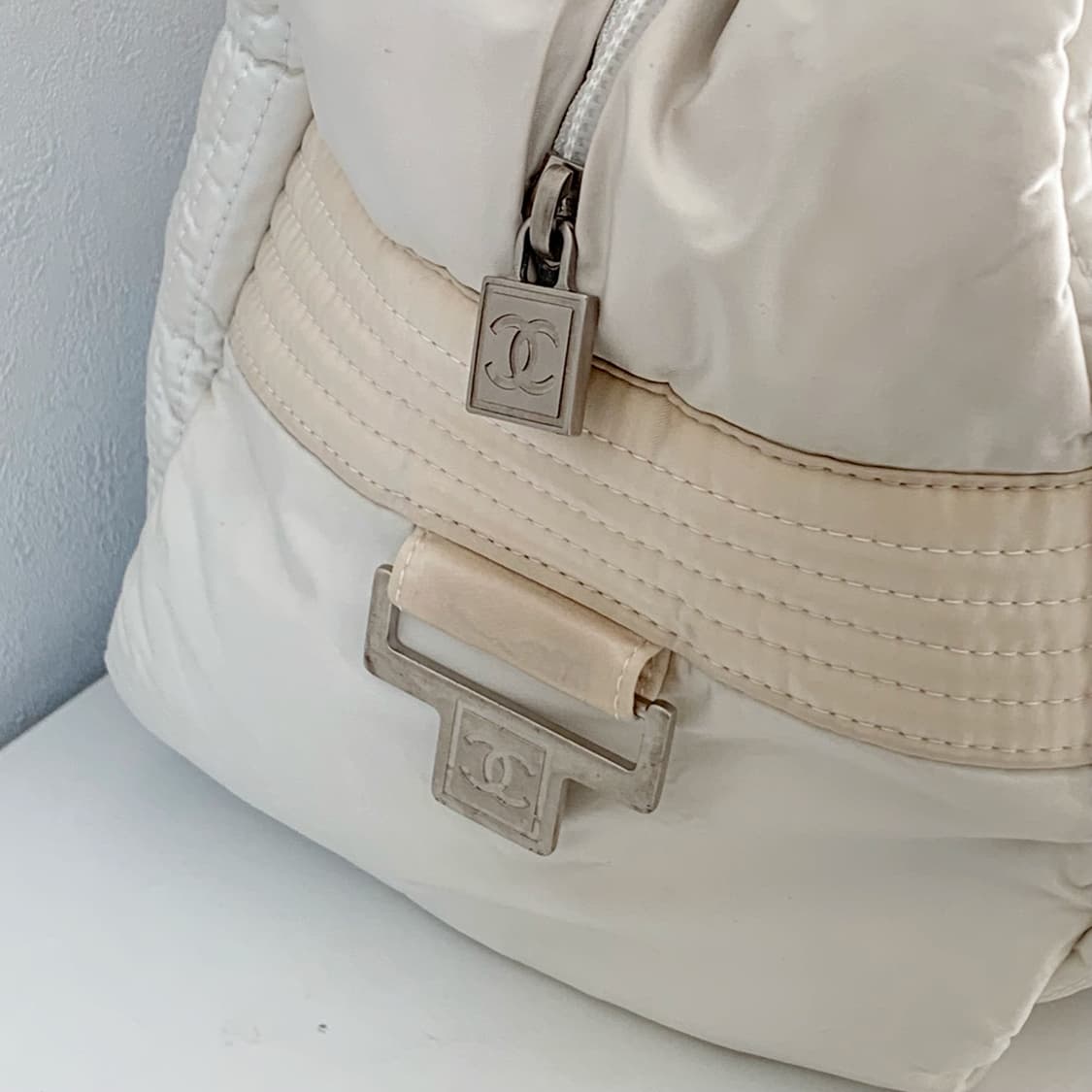 정품 샤넬 나일론 토트백 상품이미지5