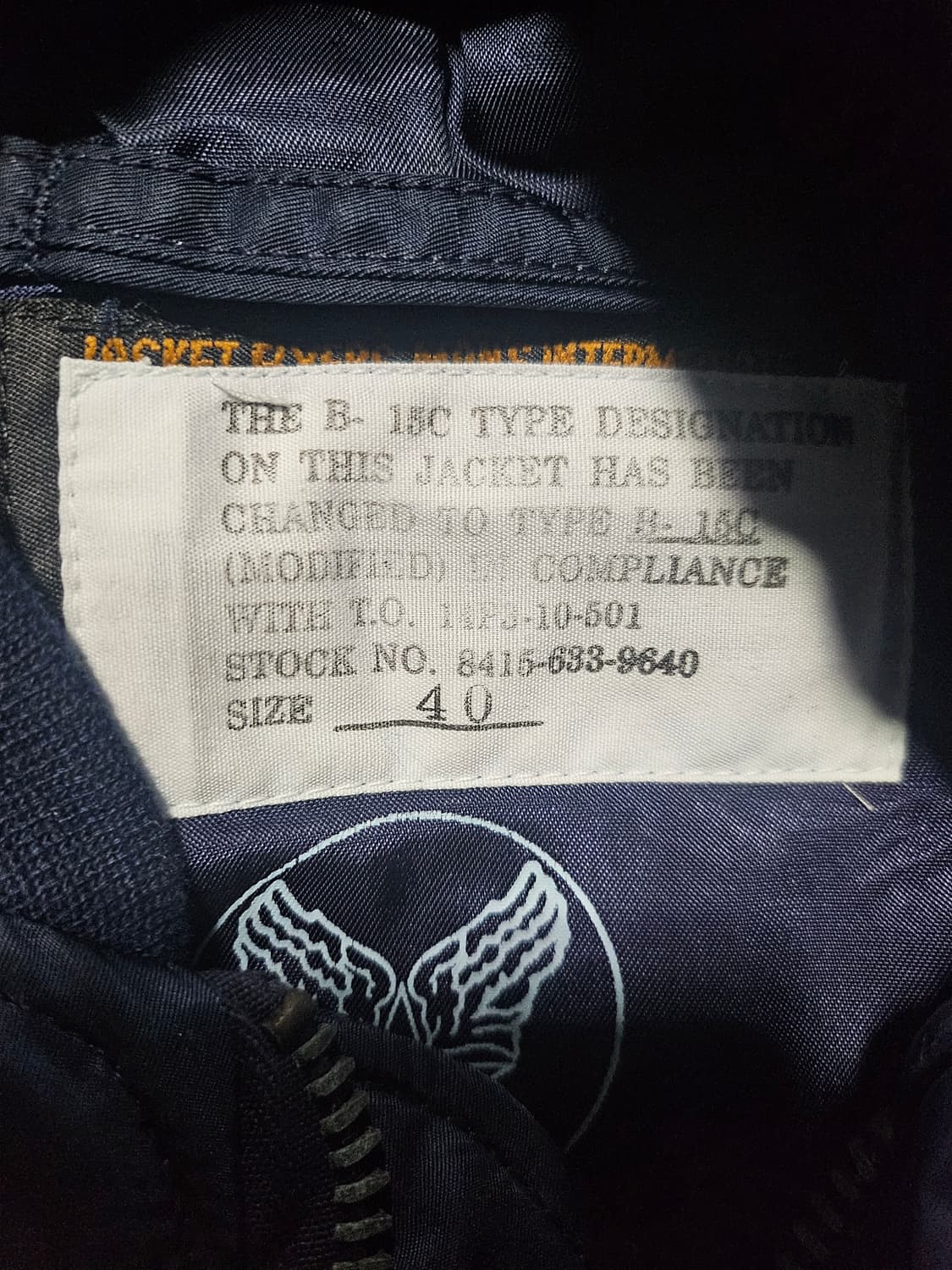 80s 모디파이드 B-15C 40.38 신품 상품이미지3