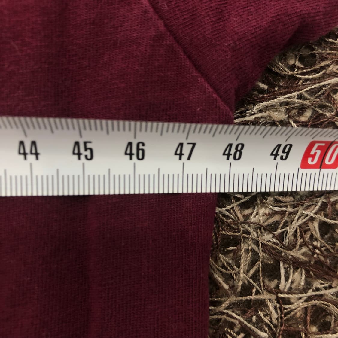 L 디키즈 버건디 로고 반팔 티셔츠 상품이미지6